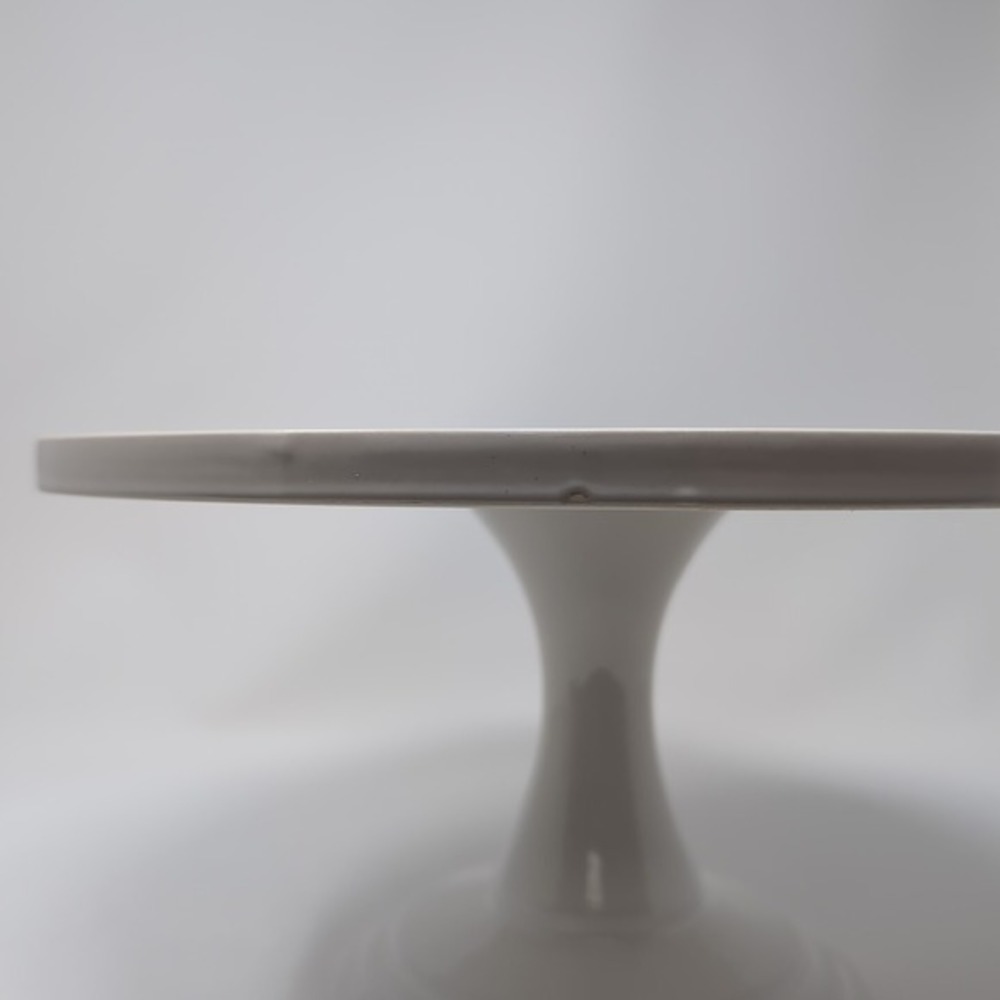 Temp-tations Woodland Ceramic Pedestal Cake Stand with Dome Glass Lid White - Picture 4 of 10
